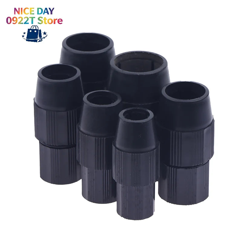 1Pc Plastic Telescopic Tube Connector Dip Net Pole Telescoping Pipe Twist Clamp Fixed Lock For DIY Carbon Fiber Tube@#X Oasis Select 16mm to 19mm