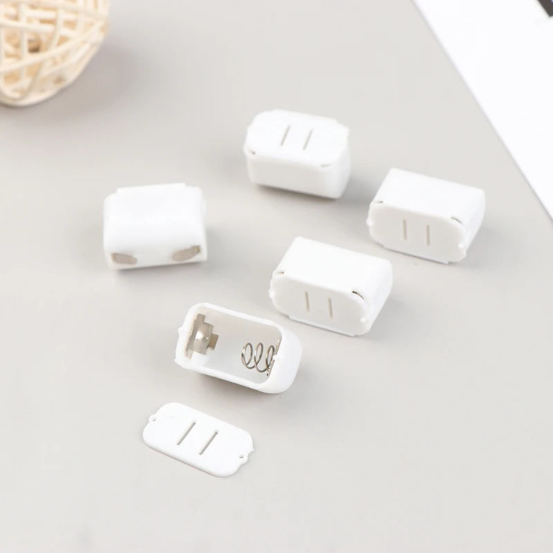 5Pcs Mini L1154F Battery Case Battery Storage Box Battery Holder For AG13 LR44 Coin Cell Battery Compartment Battery Holder Oasis Select