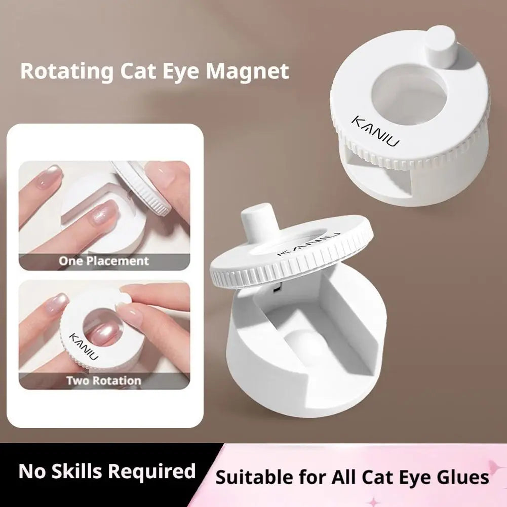 360° Rotating Cat Eye Magnet Tool for Gel Nail Art & DIY Nail Art Magnet Tool Oasis Select