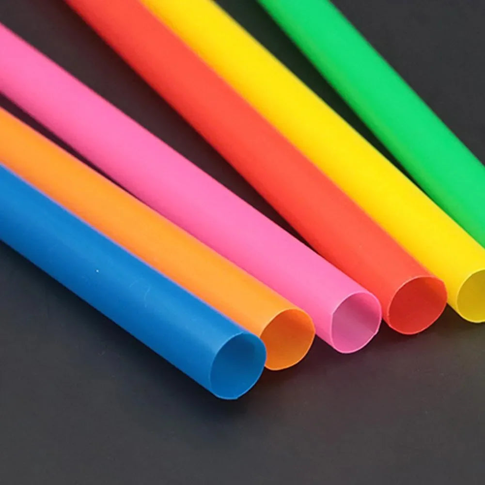100pcs 210x11mm Straws Big Milkshake Straws Smoothie Straws Beverage Thick Straw For Boba Tea Milkshake Bar Accessories Oasis Select
