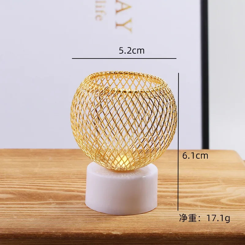 LED Candle Light Desktop Ambience Decoration Electronic Flameless Candles Light Home Bedroom Decoration Oasis Select DXD-0058