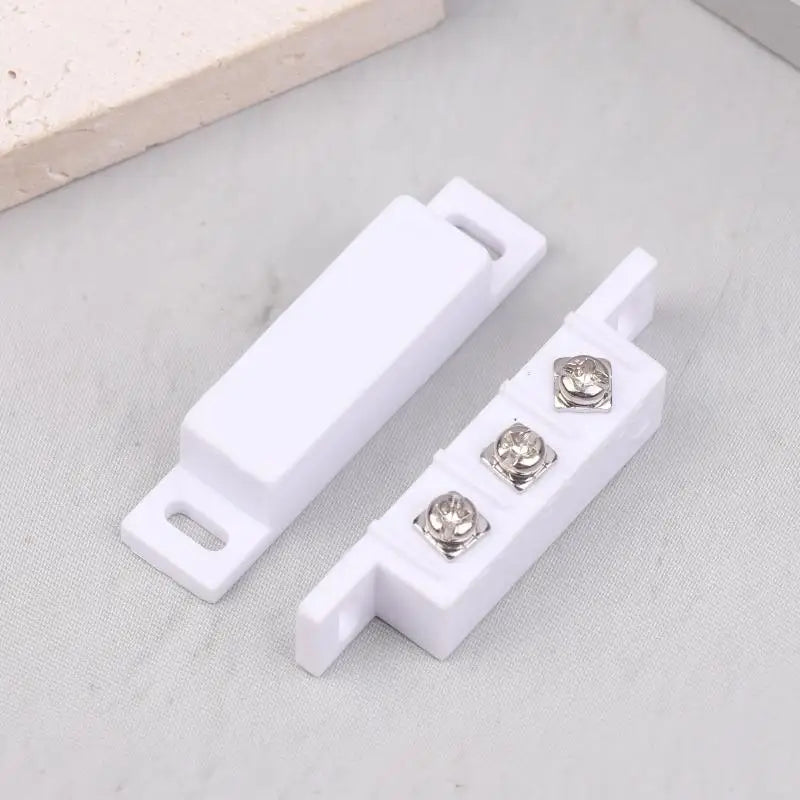 1Pair Normally Open/Closed Magnetic Door Window Contact Sensor, High Sensitivity Reed Switch for Security Alarm Oasis Select