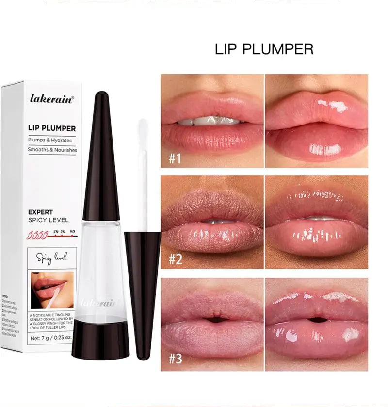 Instant Lip Plumper Oil – Volumizing Hydrating Gloss Lip Plumper Gloss Oasis Select
