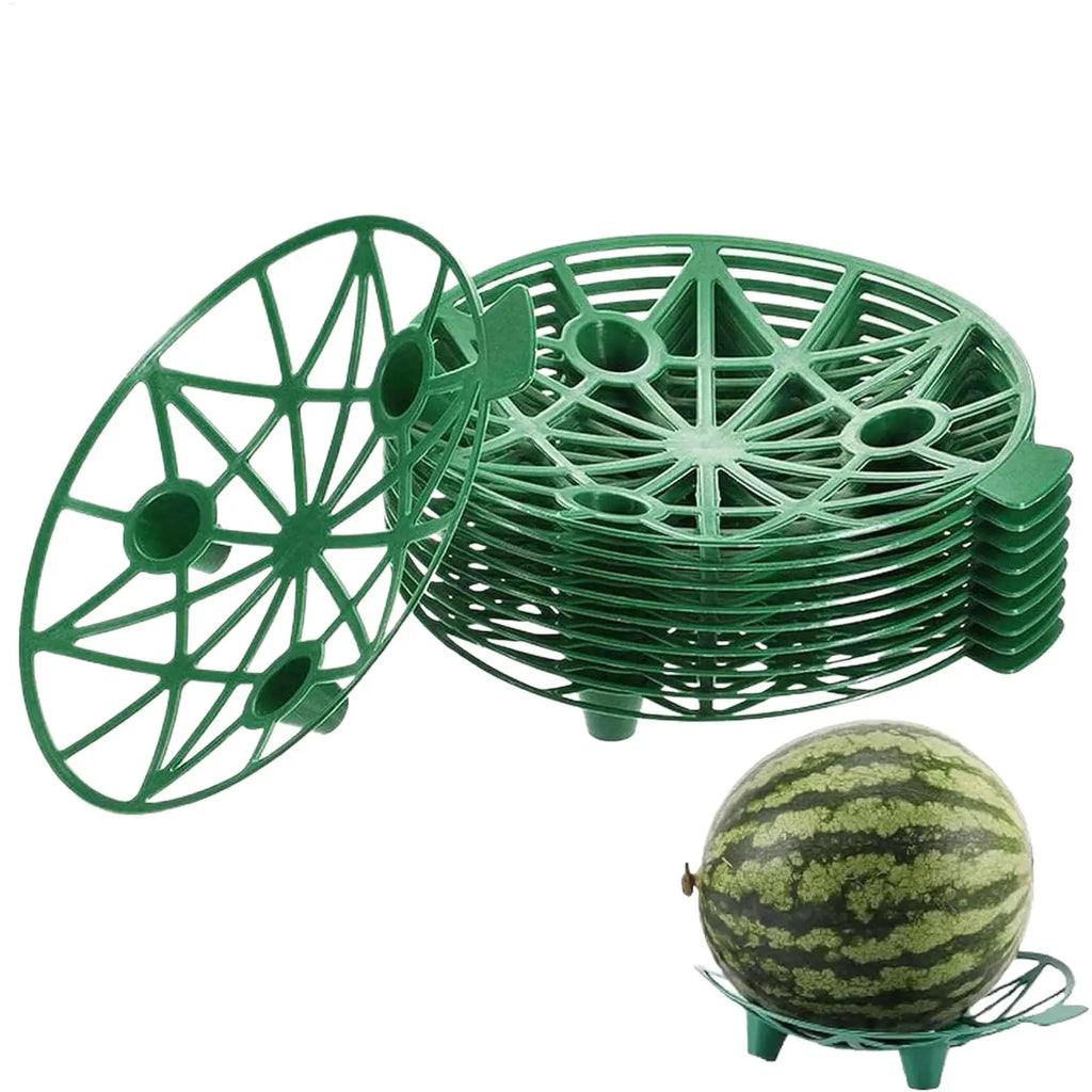 Watermelon Support Stand 10 Pieces Watermelon Harvest Basket for Garden Stackable Plant Growing Holder Rack for Squash Pumpkins Oasis Select