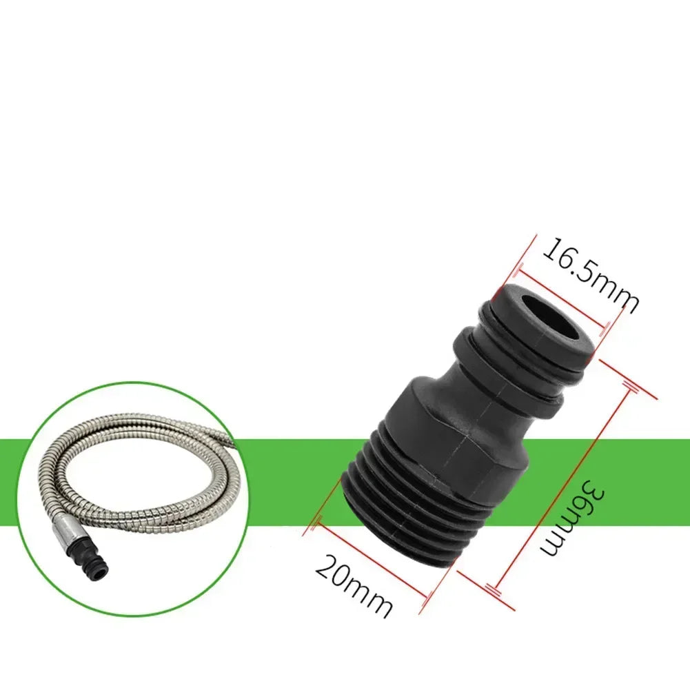 2/20PCS 1/2" BSP Threaded Tap Adapter, Quick Connectors for Garden Hose, Irrigation Pipe Fittings for Home Gardening Oasis Select