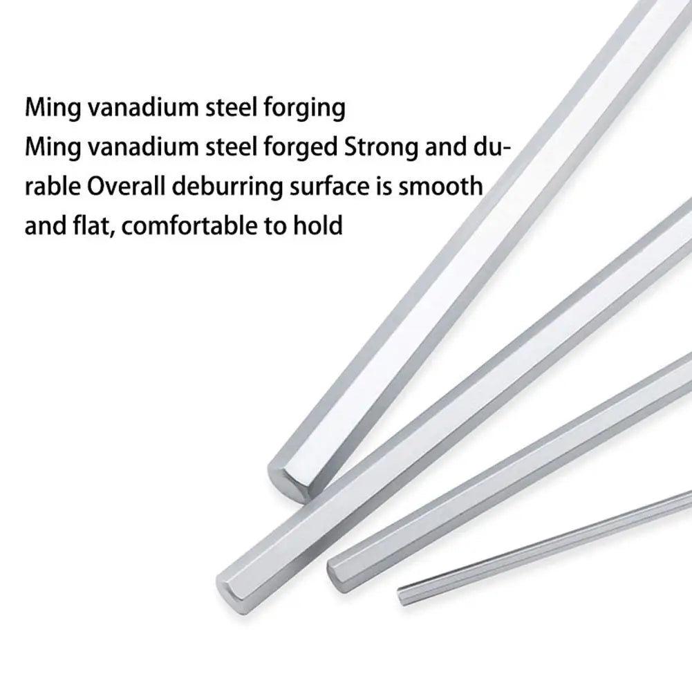 KITPIPI T-Handle Hex Allen Wrench | CRV 2mm–10mm T-Handle Hex Wrench Oasis Select