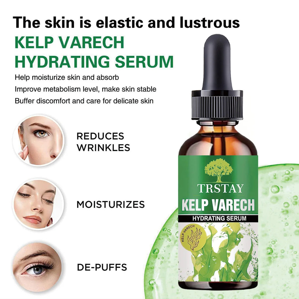 Deep Sea Algae & Kelp Face Serum – Brightening Hydration