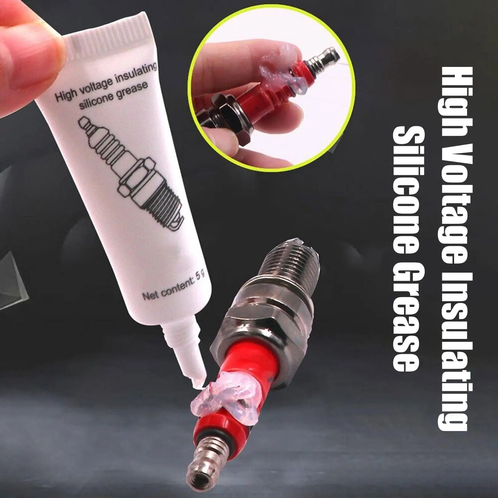Dielectric Grease Silicone Paste Waterproof Marine Grease Safe High Temp Grease Plumbers Grease Temperature Corrosion Resistance Oasis Select