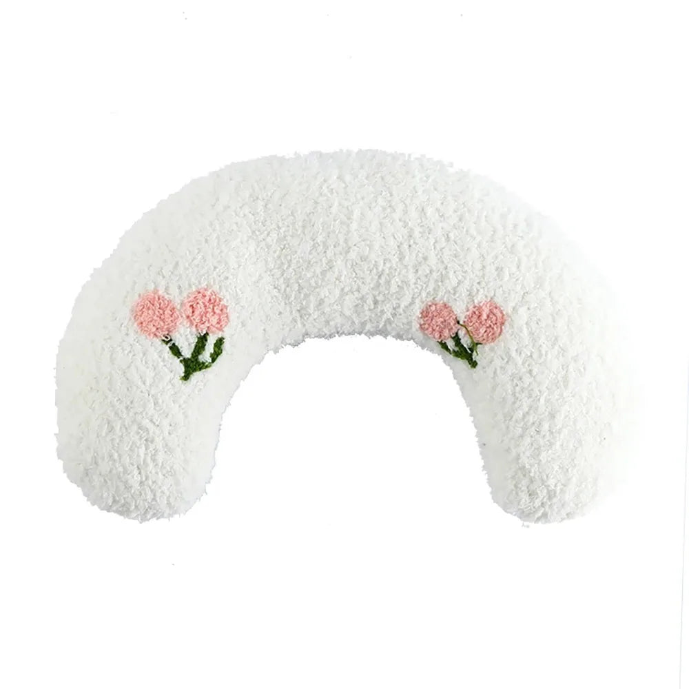 1Pcs Durable U-Shaped Cats Little Pillow Dog Sleeping Fair Neck Protector Deep Sleep Kitten Headrest for Cats Puppy Oasis Select Style 5