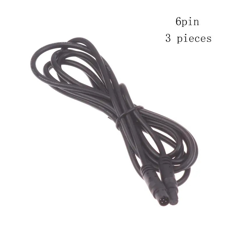 1/3Pcs 200cm Male To Female Connector Cord 4/5/6Pin Car DVR Camera Extension Cable For Dashcam Reverse Camera Cable Oasis Select 6pin 200cm 3pcs