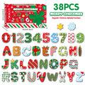 'S Learning Magnets Educational Christmas Refrigerator Sticker Christmas Fridge Magnet Rubber Decorative Fridge Magnet Oasis Select A