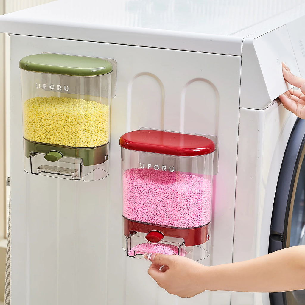 Laundry Detergent Dispenser, Scent Booster Beads Dispenser for Laundry Room Organization, Suitable for Beads, Stain Remover Powd Oasis Select