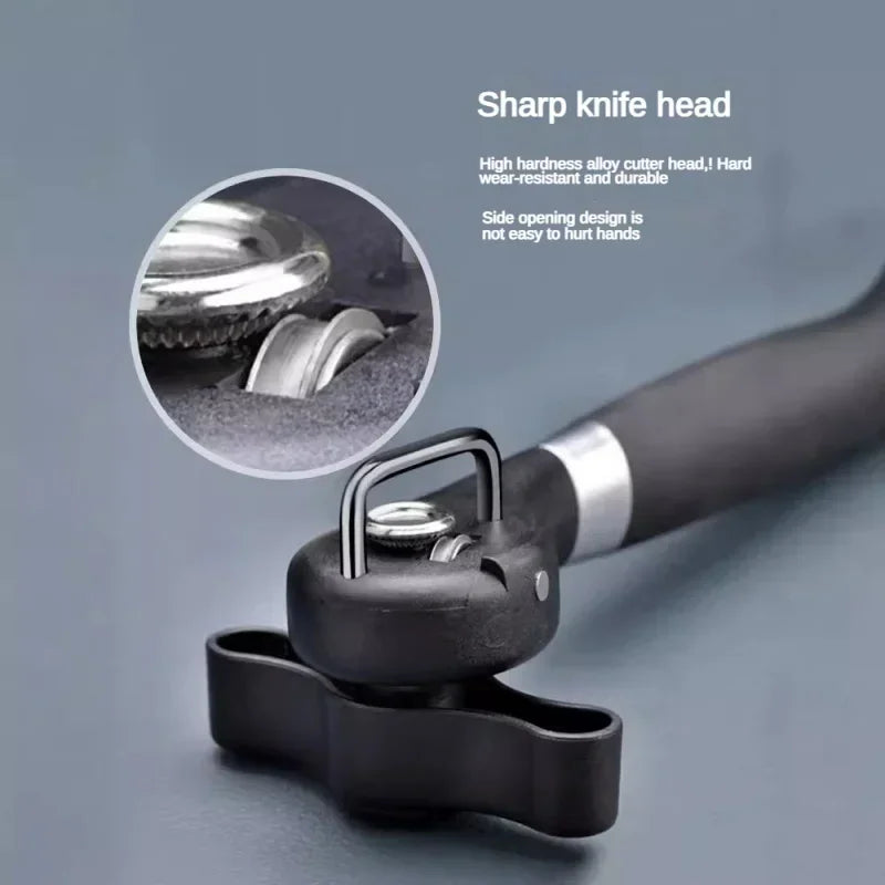 Stainless Steel Manual Can Can Openers Monolever Side Open Cover Can Openercan opener Labor-Saving Bottle Opener Oasis Select