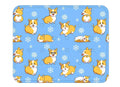Dog Cooling Mat Summer Pet Cold Bed Extra Large for Small Big Dogs Pet Accessories Cat Durable Blanket Sofa Cat Ice Pad Blanket Oasis Select cute pet blue 60x90cm