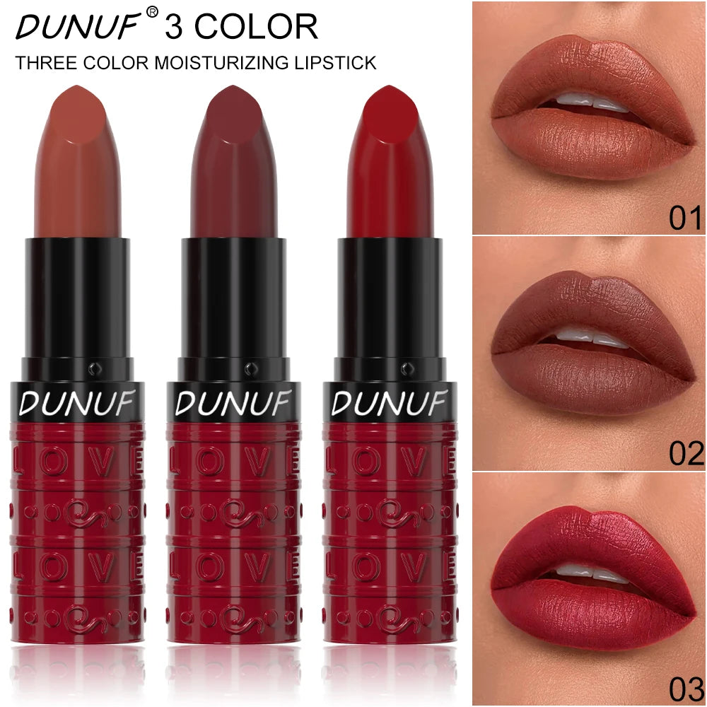 Moisturizing Lip Gloss Non-sticky Lipstick Reduce Lip Lines Brown Red Nude Lipstick Perfect Choice For Winter Oasis Select