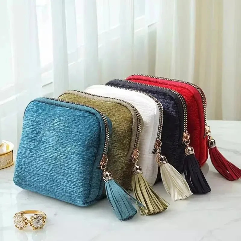 Handstring Storage Bag Portable Large Capacity Jewelry Bag Ring Pendant Bracelet Jewelry Box Jewelry Storage Oasis Select