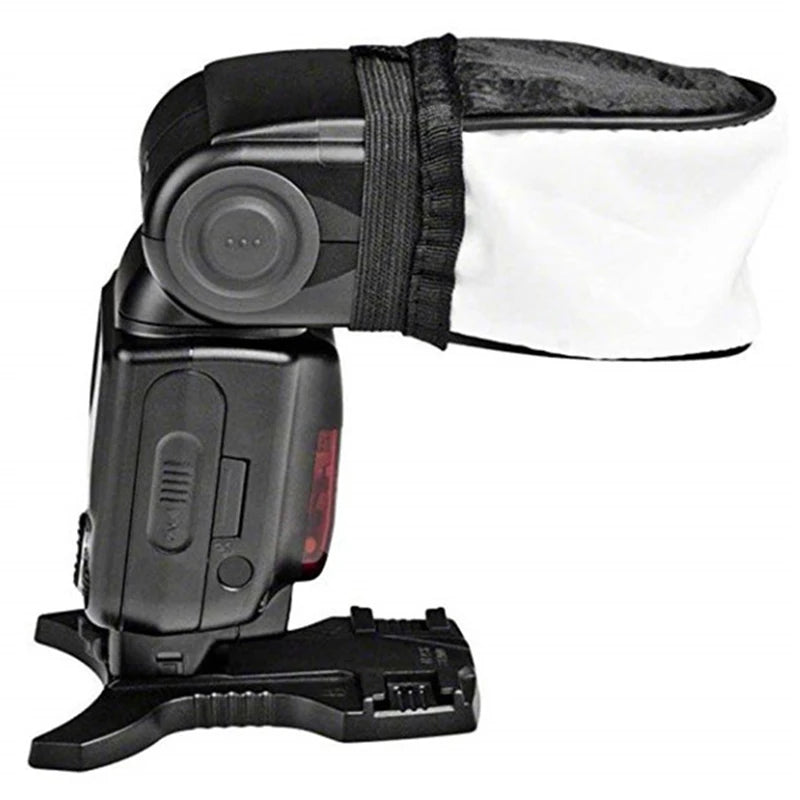 1X Universal Softbox Diffuser For DSLR Cameras, Flash Light Speed Lights Mini Portable Lightweight Soft Box Oasis Select