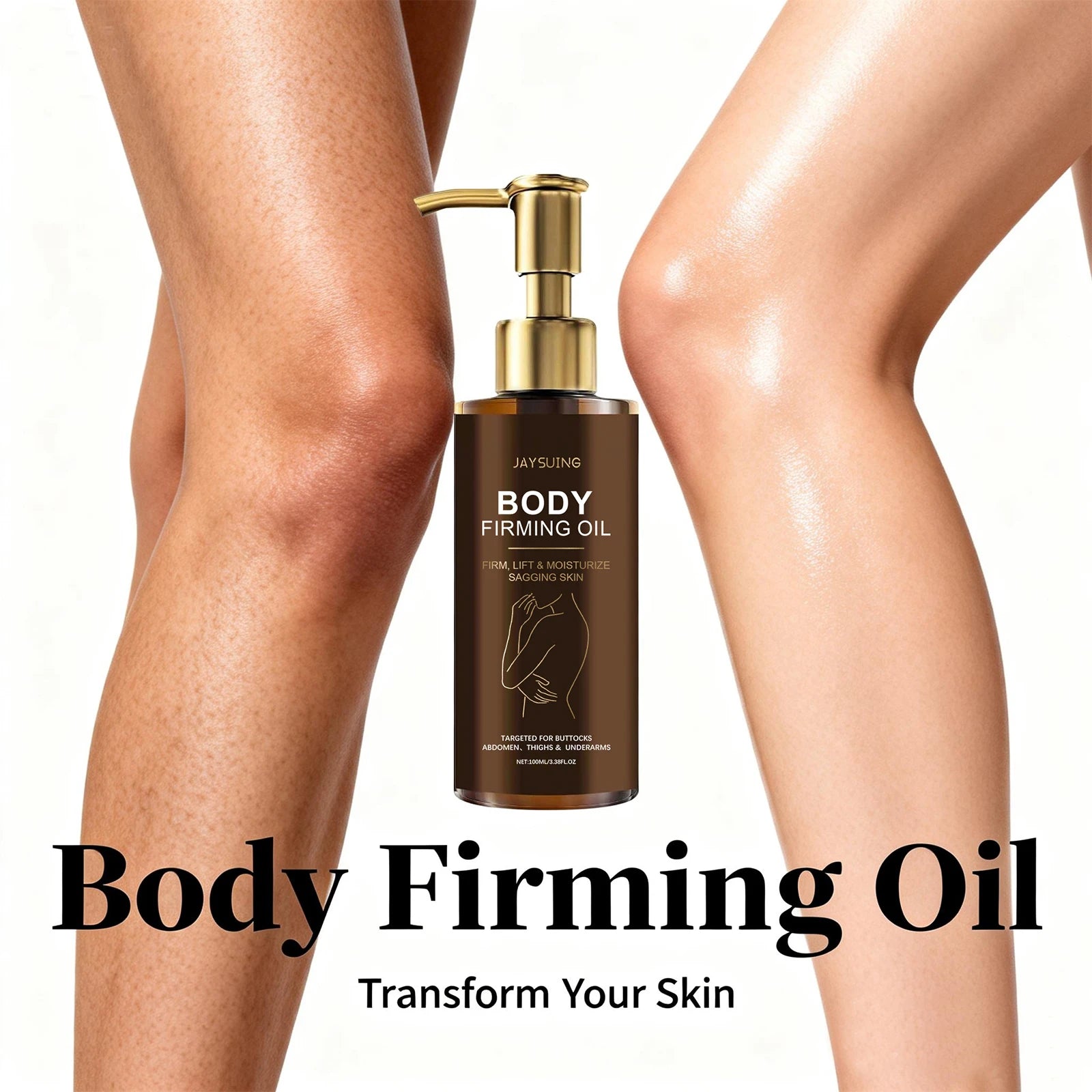 Body Firming Oil for Buttocks Abdomen Thighs Firming Lifting Skin Improve Sagging Reduce Dryness Brightening Smoothing Skin Care Oasis Select