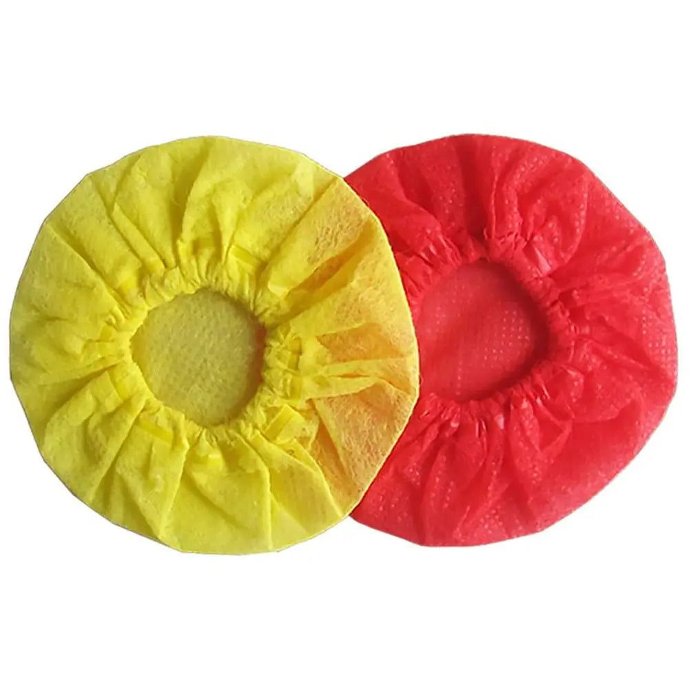 Recording Room Windscreen Disposable Non-woven Karaoke Supplies Microphone Cover Mic Cover Mat Antibacterial Cover Mic Cap Pad Oasis Select red yellow