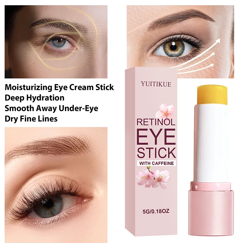 YUITIKUE Retinol Eye Stick with Caffeine – Anti-Aging & Hydration
