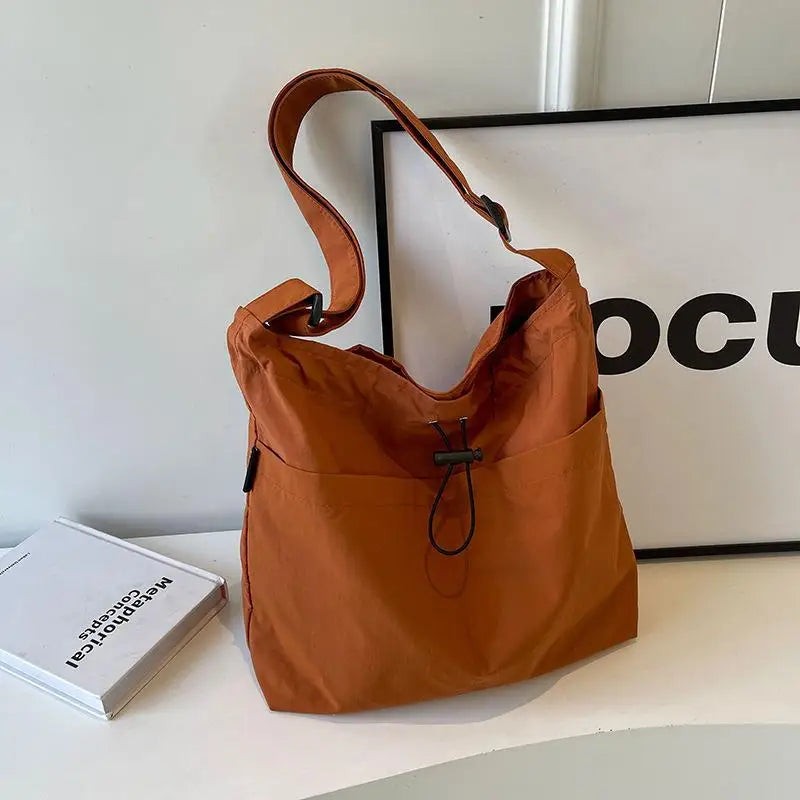 Large Capacity Versatile Shoulder Bag For Women's Summer Popular Lightweight Crossbody Bag Minimalist Tote Handbag Oasis Select A4