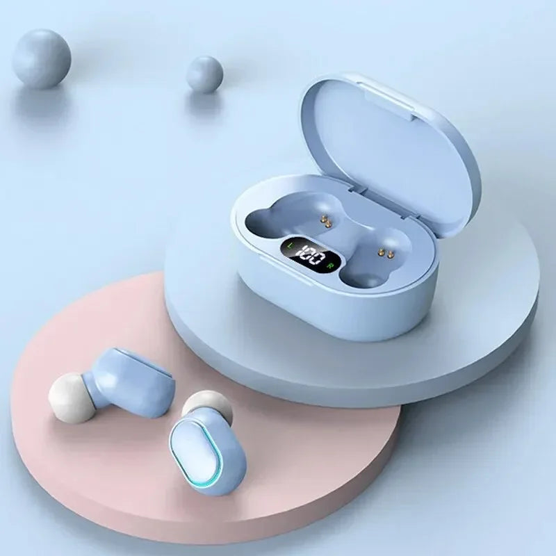 E7S TWS Wireless Headphones Bluetooth Earphone Control Sport Headset Waterproof Microphone Music Earphone Work On All Smartphone Oasis Select