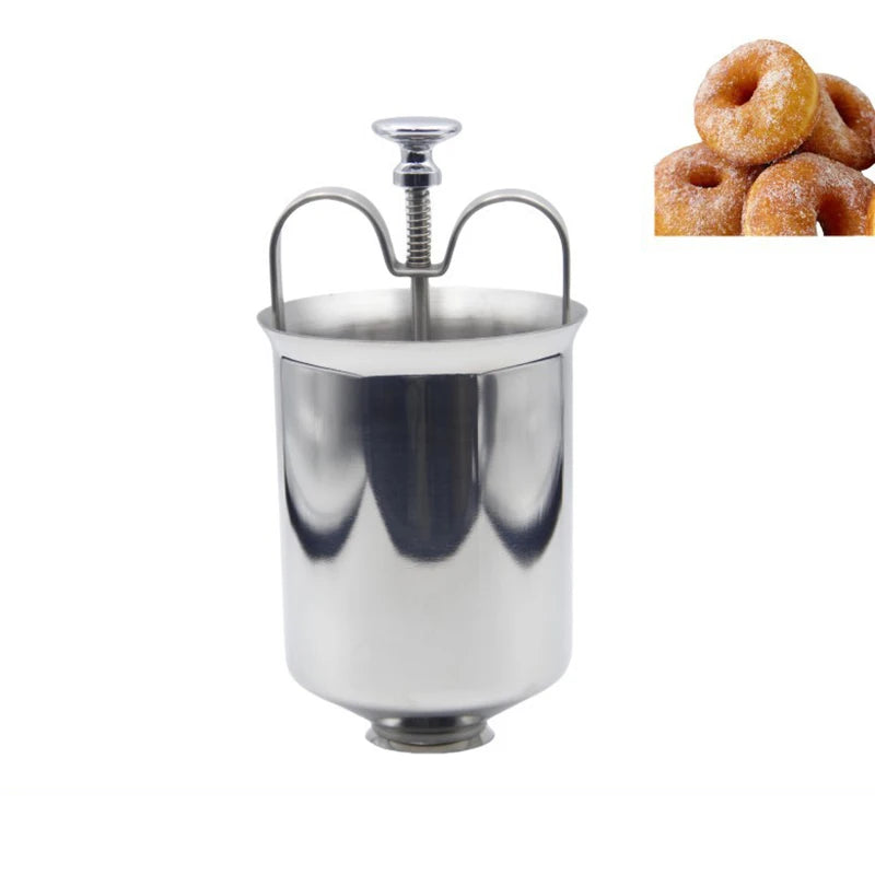 Stainless Steel Donut & Medu Vada Maker | Batter Dispenser