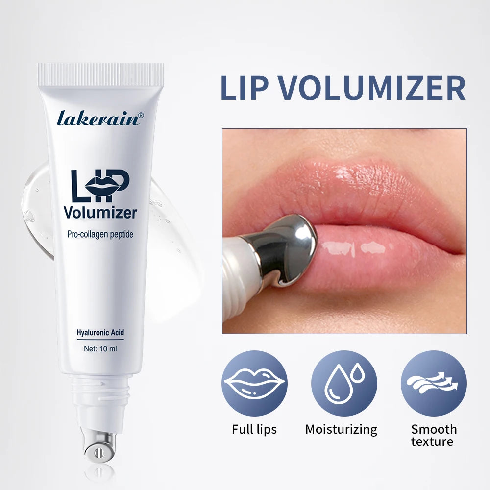 Lip Volumizer Lip Plumper Long Lasting Moisturizing Deeply Hydration Reduce Fine Lines Plumping Hyaluronic Acid Lip Serum Oasis Select