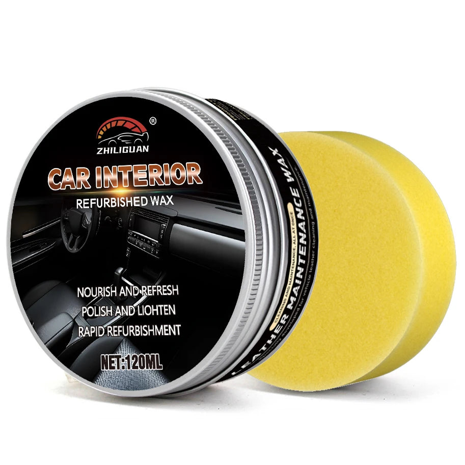 Leather Care Cream – Car Seat & Sofa Cleaner, Polish & Restore
