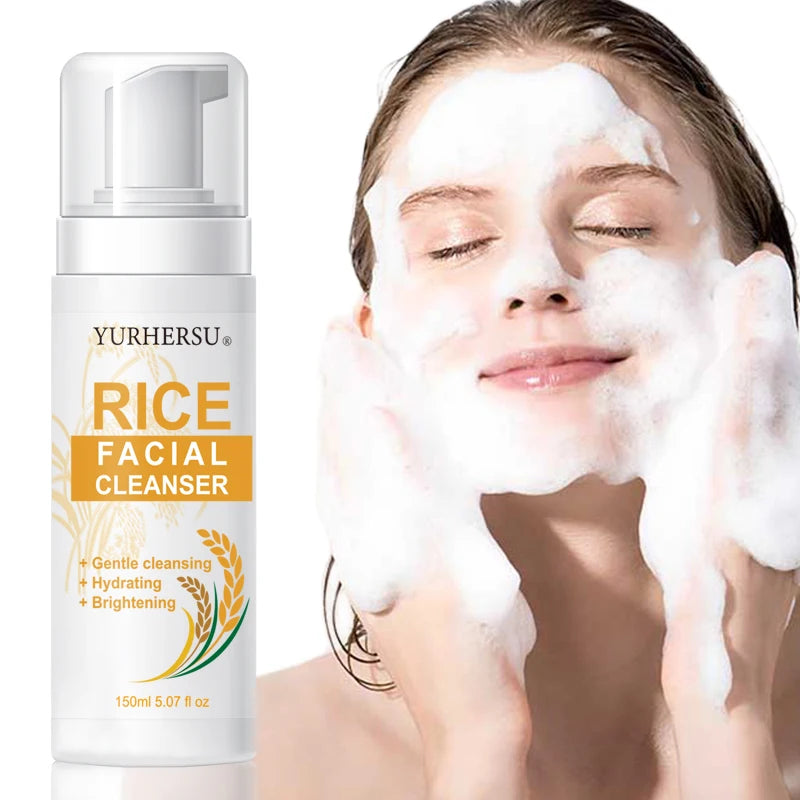 YURHERSU Rice Essence Facial Cleanser – Deep Clean & Hydrate Facial Cleanser Oasis Select Default Title