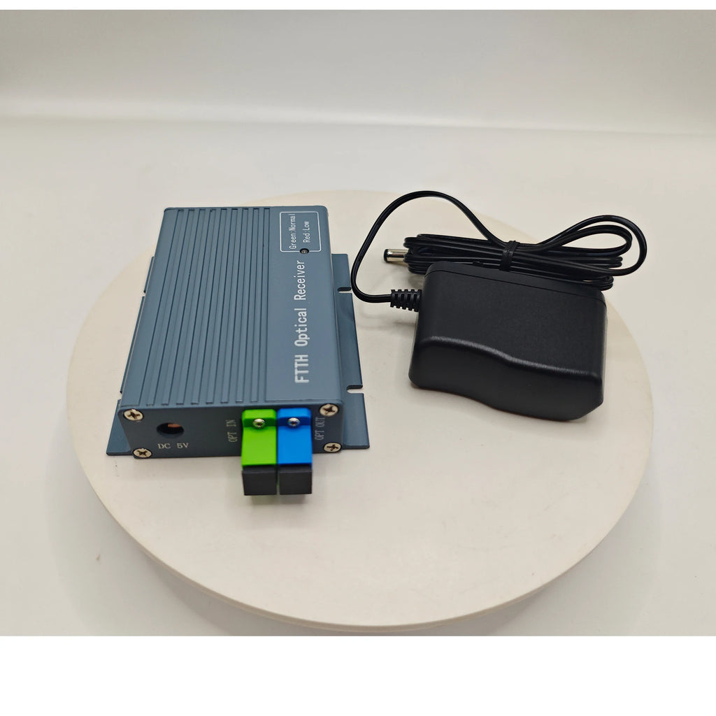 Active FTTH Optical Receiver WDM Fiber Optic Receiver Fiber to RF, CATV+Network RF Transmission + Fiber Output Oasis Select