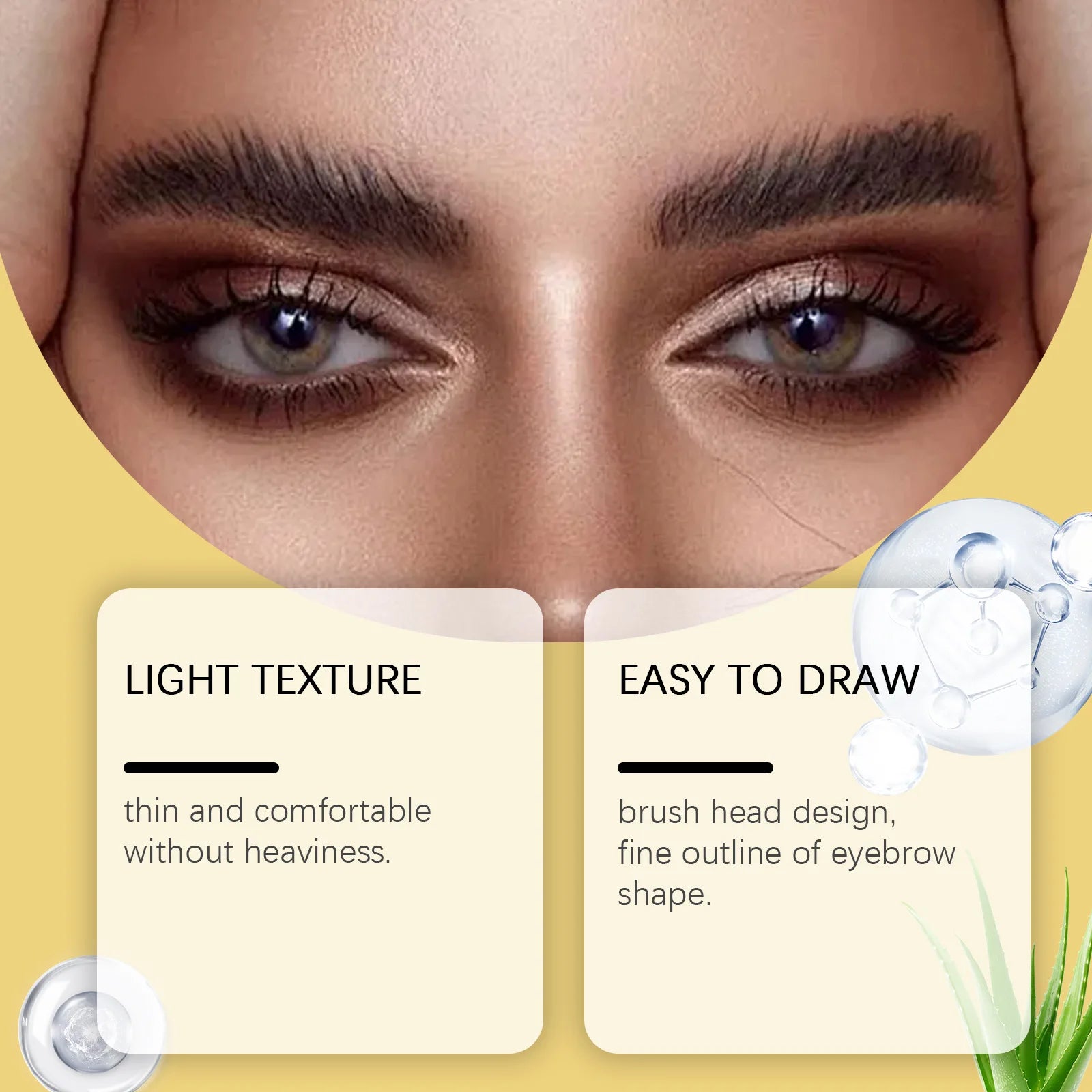 Waterproof Eyebrow Dye Gel Cream – Long-Lasting Tinted Brows Eyebrow Dye Gel Oasis Select