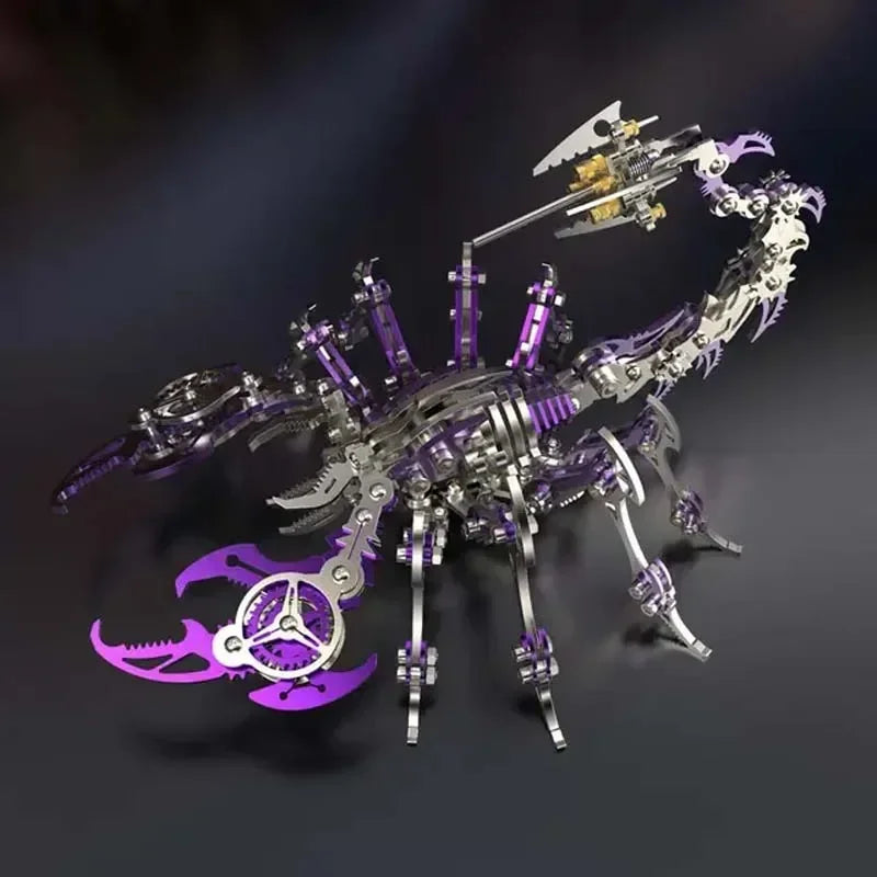 Mechanical Tyrannosaurus Rex, Cobra, Tiger, Scorpion King, Praying Mantis, Hell level 3D Metal Puzzle Model, High difficulty Toy Oasis Select 7