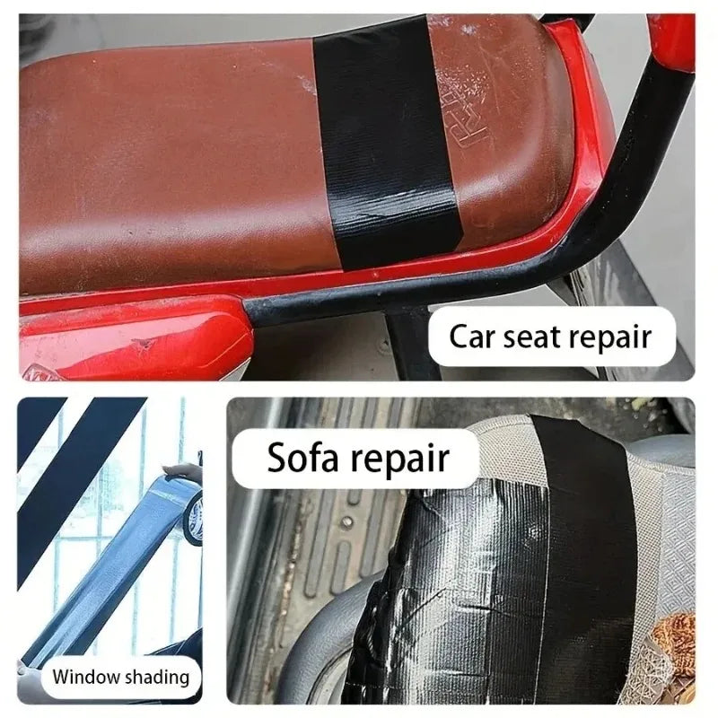 Black Leather Repair Tape – Adhesive Sofa & Seat Fix Leather Repair Tape Oasis Select
