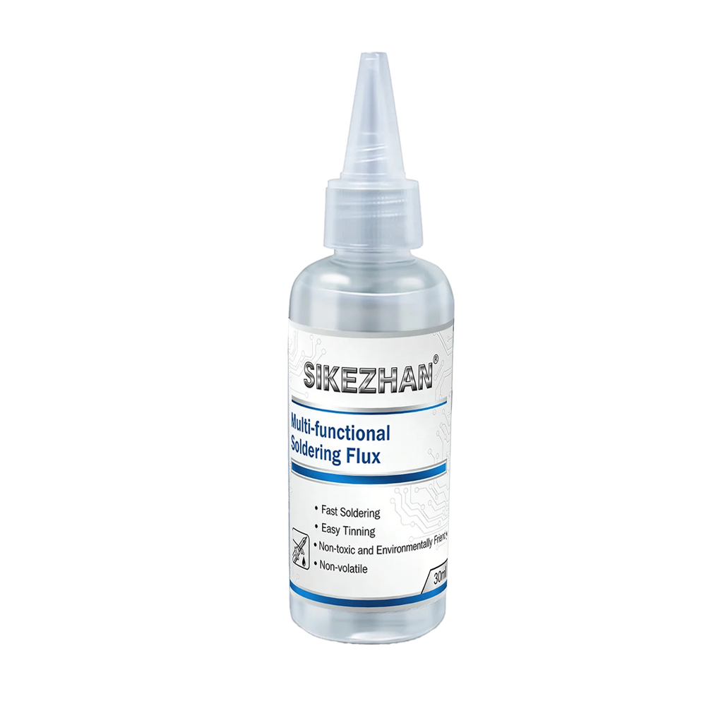 SIKEZHAN Multi-functional Flux Soldering Liquid for PCB BGA Repair Battery Welding Stainless Steel Galvanized Sheet Welding Tool Oasis Select 30ml-1pc