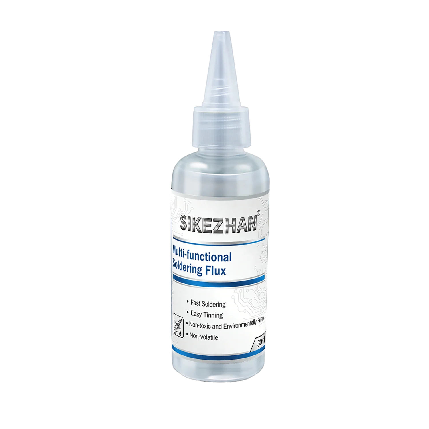 SIKEZHAN Multi-functional Flux Soldering Liquid for PCB BGA Repair Battery Welding Stainless Steel Galvanized Sheet Welding Tool Oasis Select 30ml-1pc