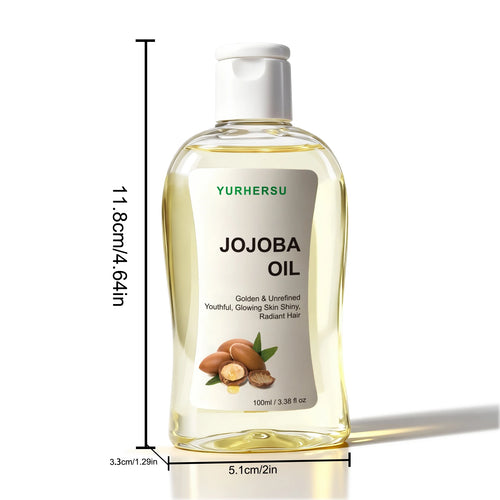 100% Pure Jojoba Oil for Hair – Anti-Frizz & Deep Hydration 100ml Hair Treatment Oil Oasis Select