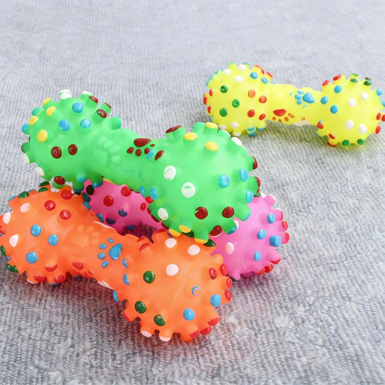 Dog Chew Toys Fun Chewing Natural Colorful Games Small Dog Toys Fun Interactive Natural Chewer for Reduce Boredom Play Training Oasis Select