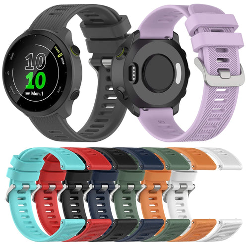 20mm Silicone Watch Band – Garmin, Samsung, Polar & Amazfit Silicone Watch Strap Oasis Select