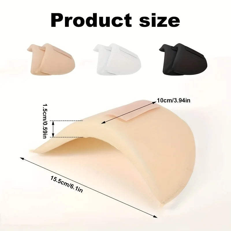 3pairs Soft Breathable Thick Sponge Shoulder Pads for Women - Elegant Sports Theme Design, Multi-Purpose Suitable for Dresses Oasis Select