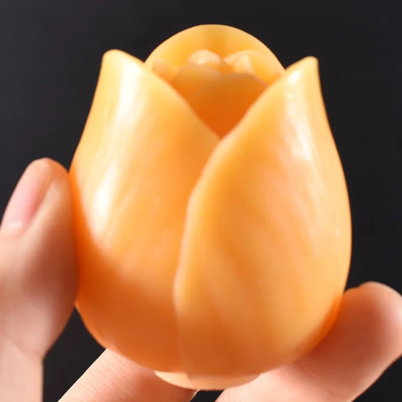 DIY Flowers Tulip Silicone Mold Handmade Scented Candle Plaster Resin Mold Homemade Cookies Chocolate Candy Baking Tool Oasis Select