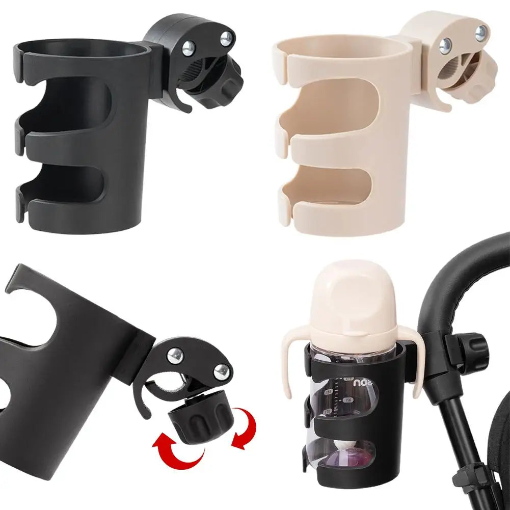 Universal 360° Cup Holder for Stroller, Bike & Wheelchair