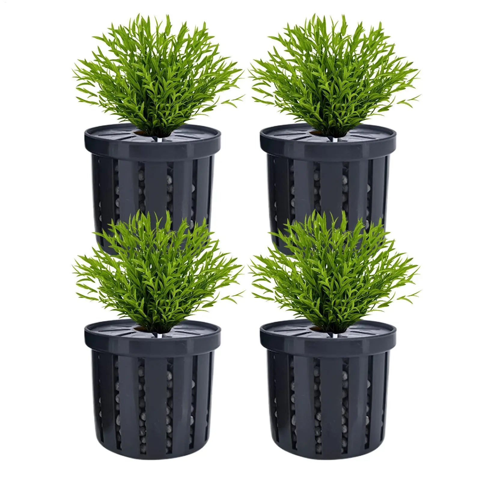 Aquarium Plant Holder Stable Fish Tank Plant Basket Aquarium Hydroponics Planting Holder Water Feature Decoration Accessories Oasis Select