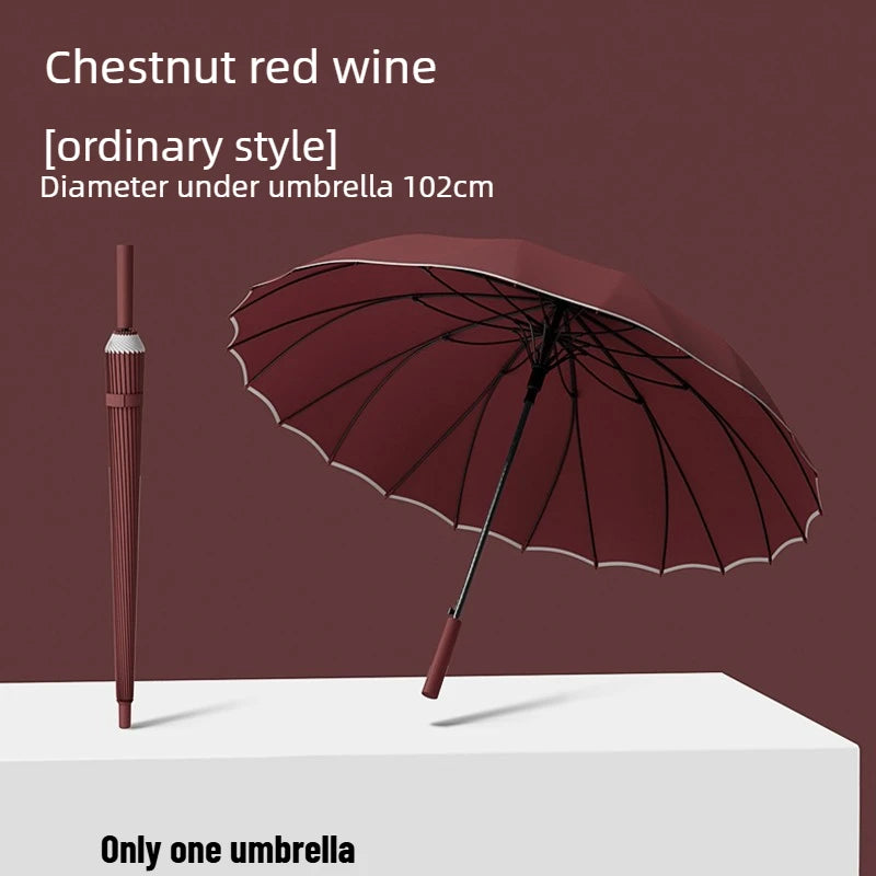 Long Handled Umbrellas Two Three People Extra Large Reinforced Thick