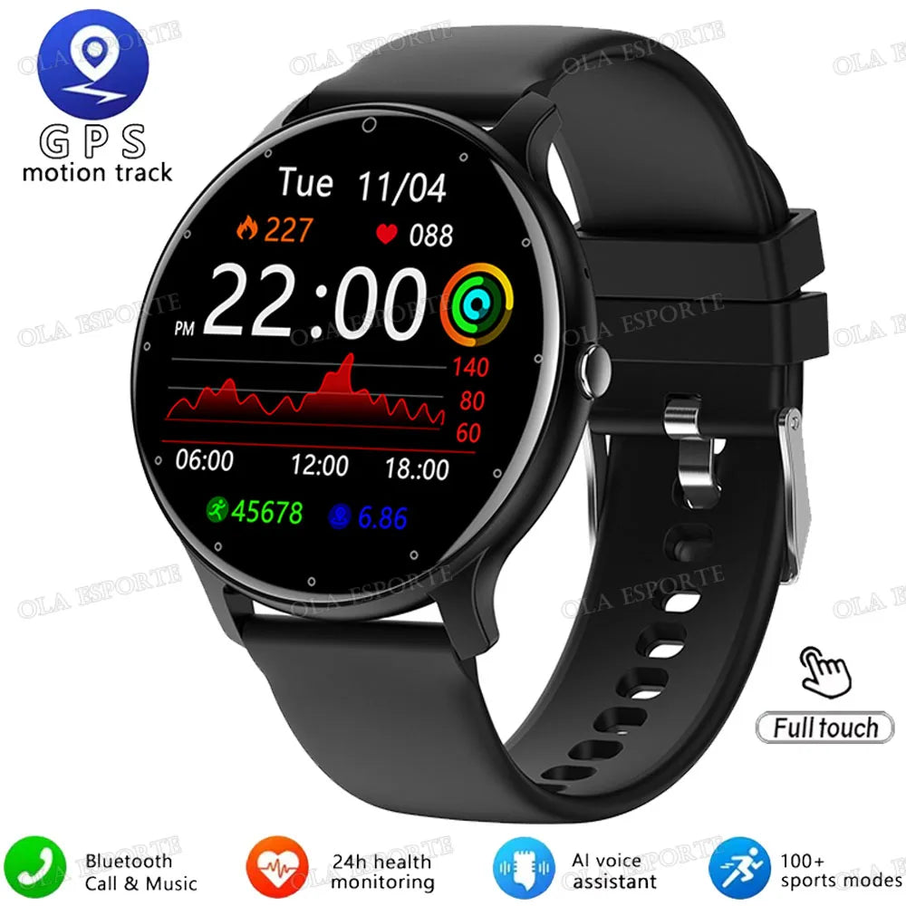Ola Esporte Smart Watch – Bluetooth Calling, IP67, Full Touch