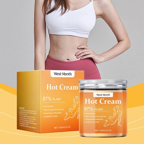 Anti-Cellulite Fat Burner Hot Cream Body Firming Slimming 120g Body Slimming Cream Oasis Select