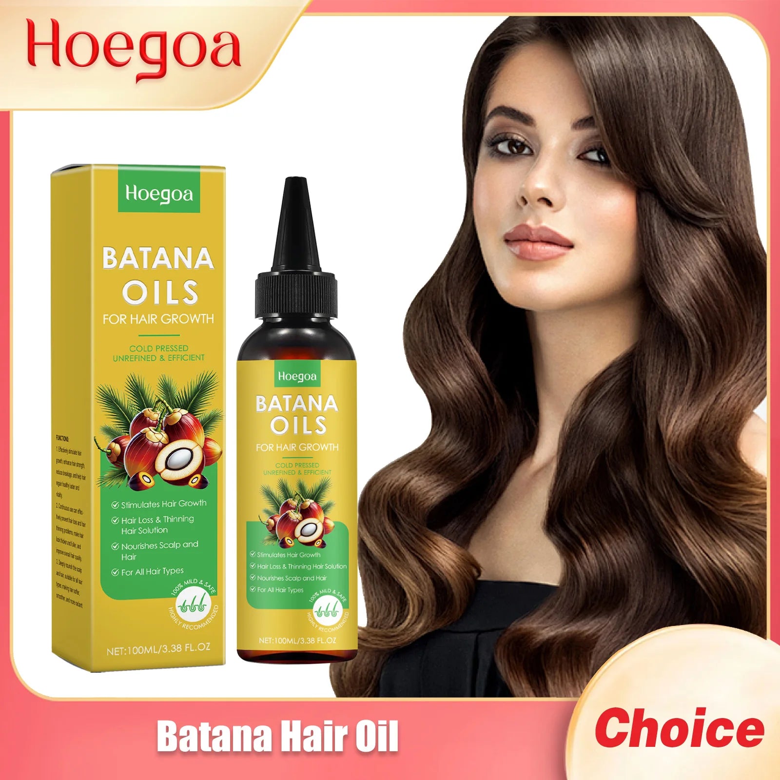 Hoegoa Batana Hair Essence Oil – Scalp Nourishing Serum