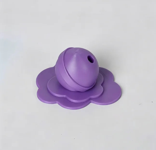 Melting Lollipop Pen Holder 3D Printed Desk Organizers for Styluses Pencils Desk Accessories Creative Pen Cap Desktop Cute Decor Oasis Select purple