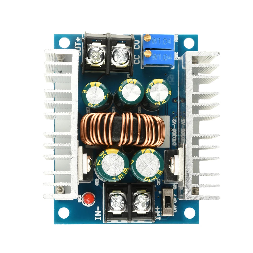 300W 20A DC-DC Buck Converter Step Down Module Constant Current LED Driver Power Step Down Voltage Module Electrolytic Capacitor Oasis Select