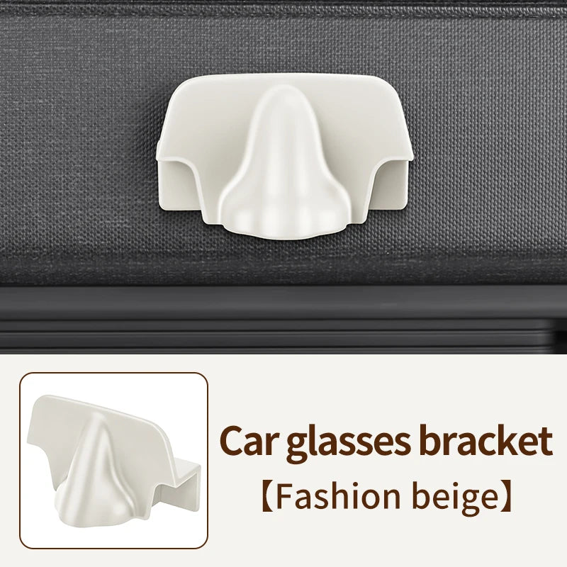 Car Sun Visor Sunglasses Clip Holder & Eyeglasses Organizer